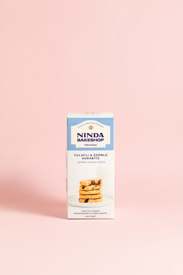 Yulaflı üzümlü cookie kurabiye