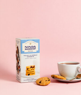 Yulaflı üzümlü cookie kurabiye