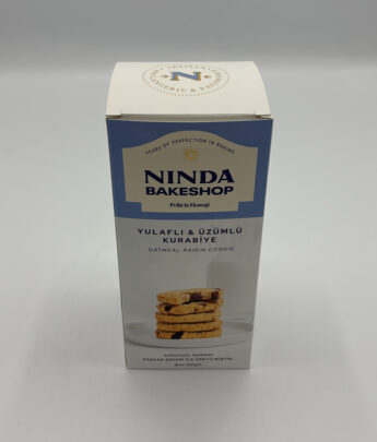 Ninda Bakeshop Yulaflı Üzümlü Kurabiye / 150 Gr